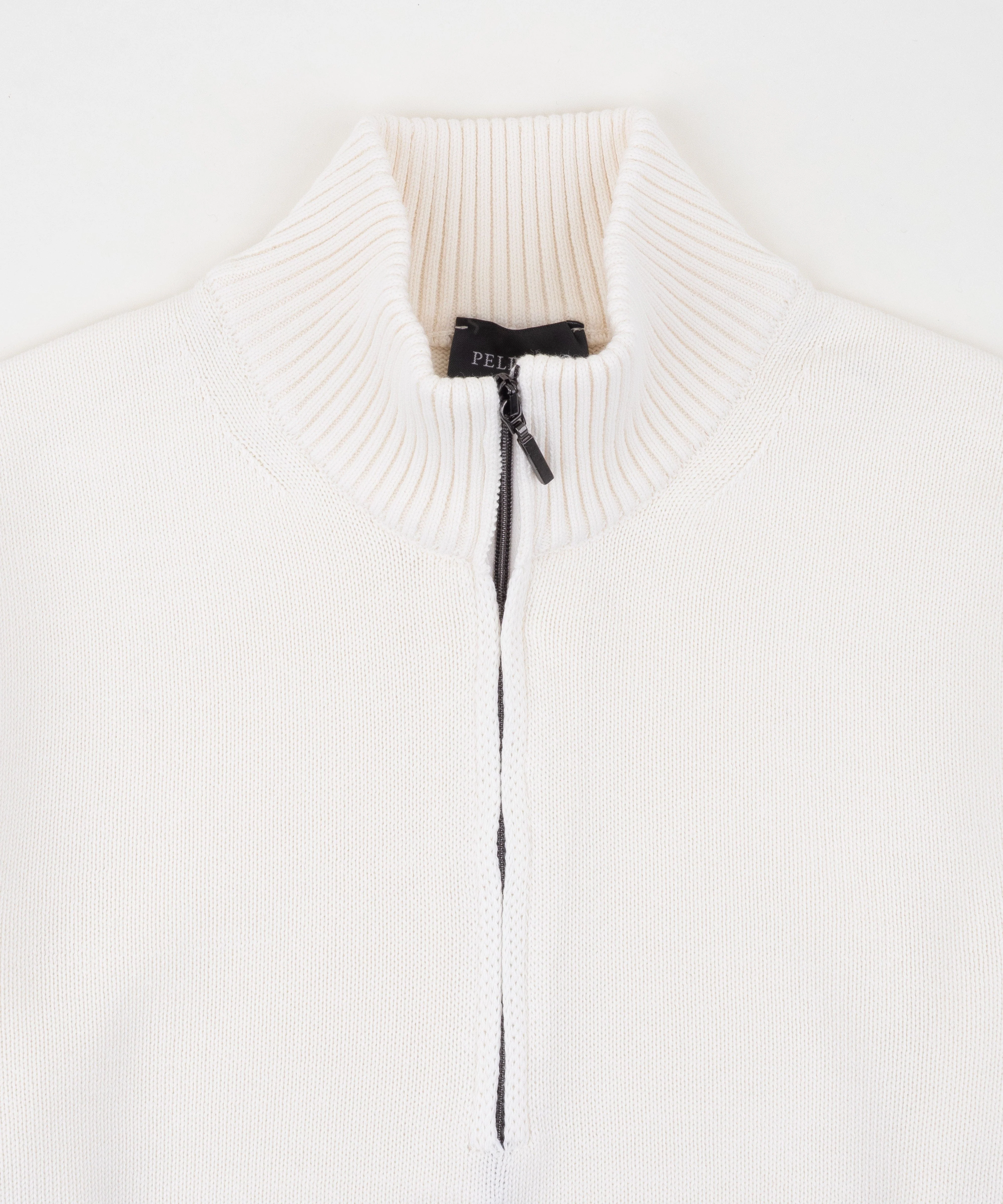 Cotton Half Zip Sweater - Image 13