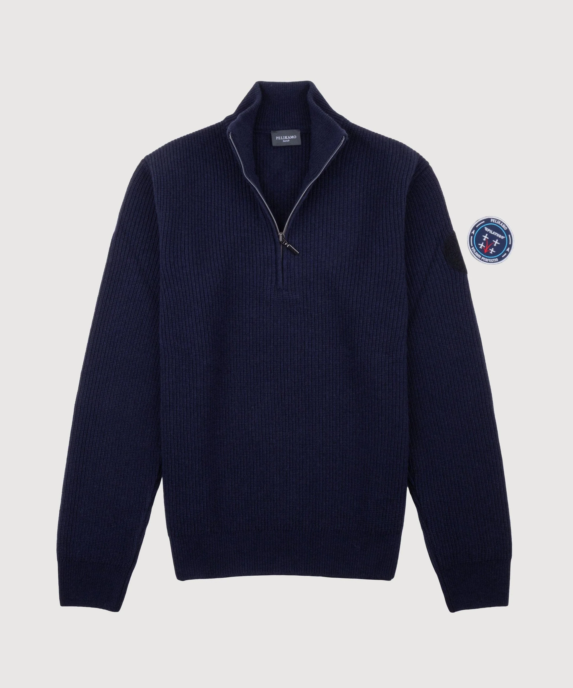 Pilatus Rib Half Zip Sweater - Image 7