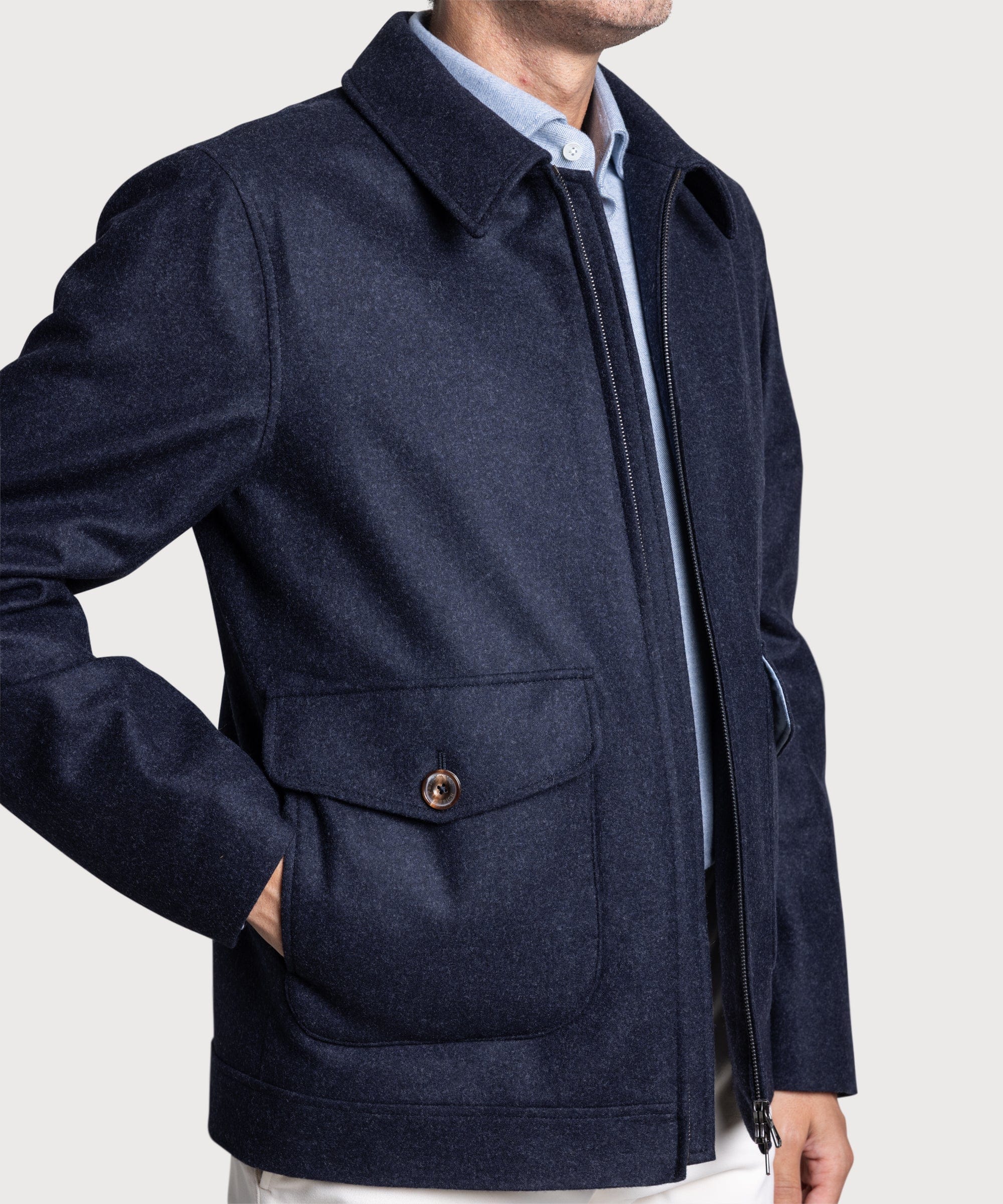Flannel Blouson