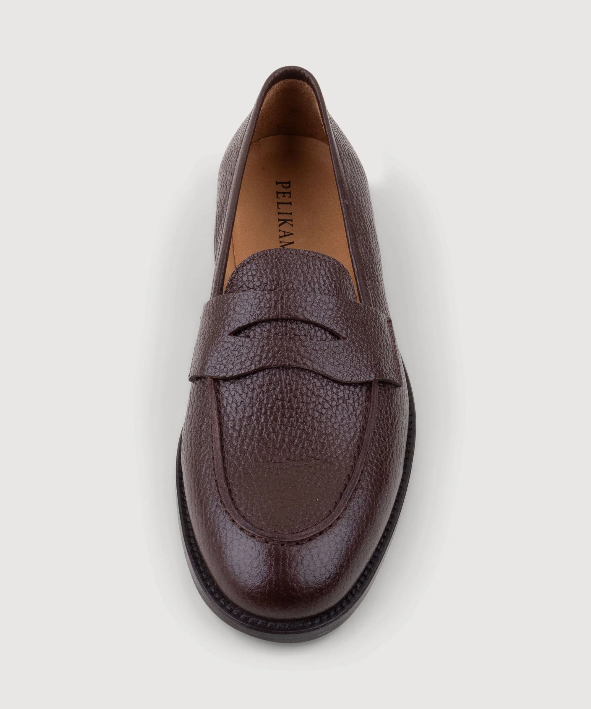 Grained Leather Penny Loafer - Image 3