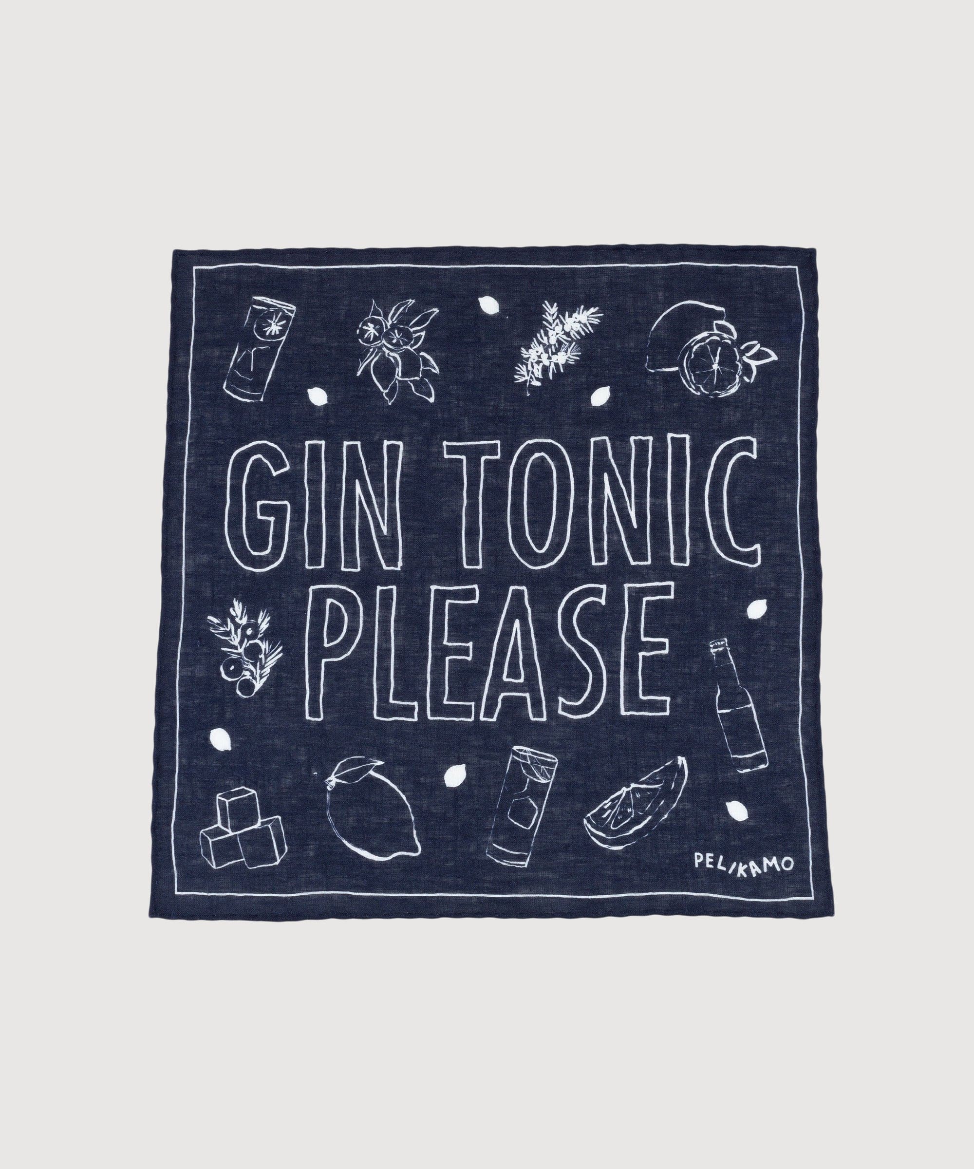 Linen Cocktail Pocket Square - Image 3