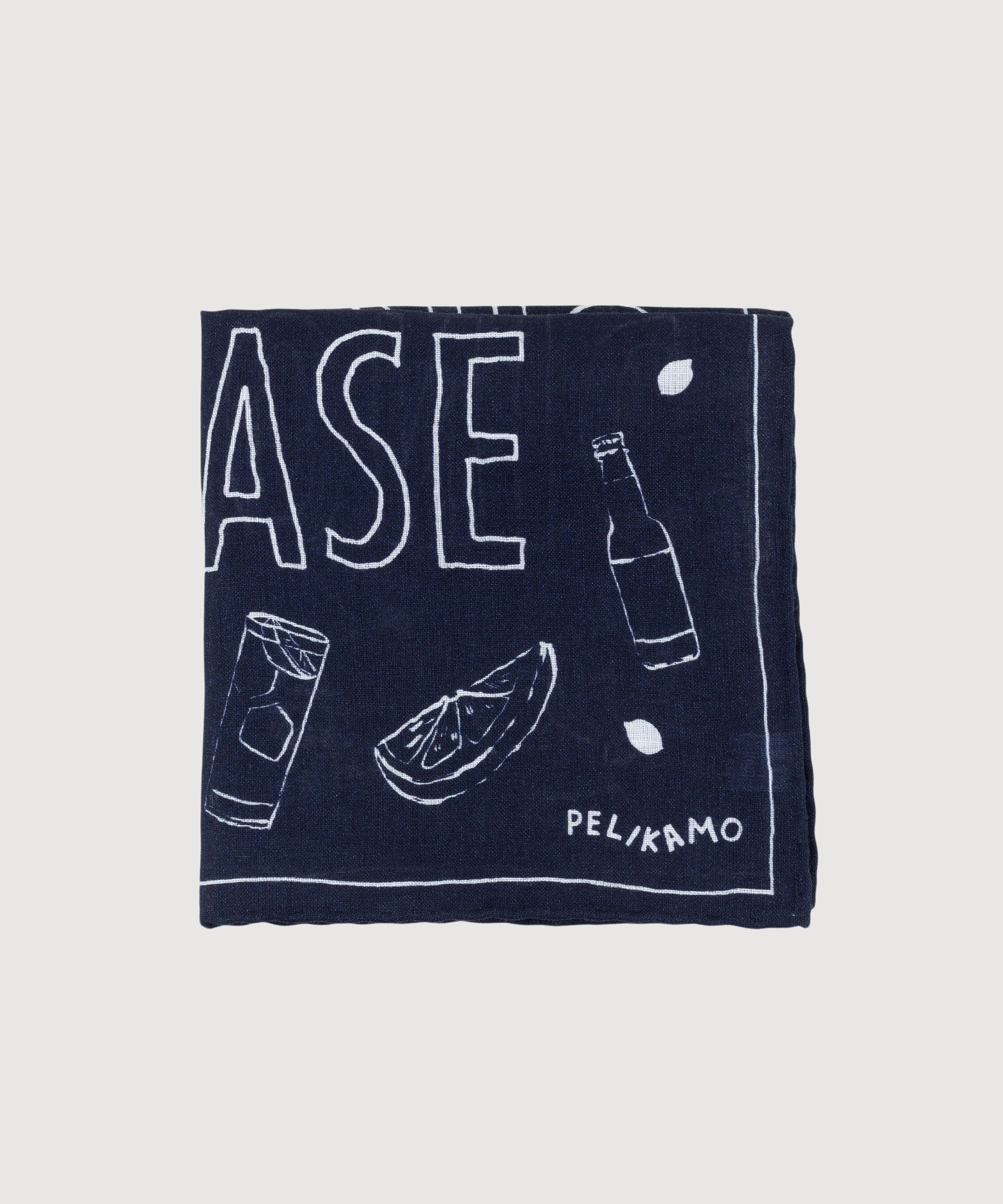 Linen Cocktail Pocket Square - Image 4