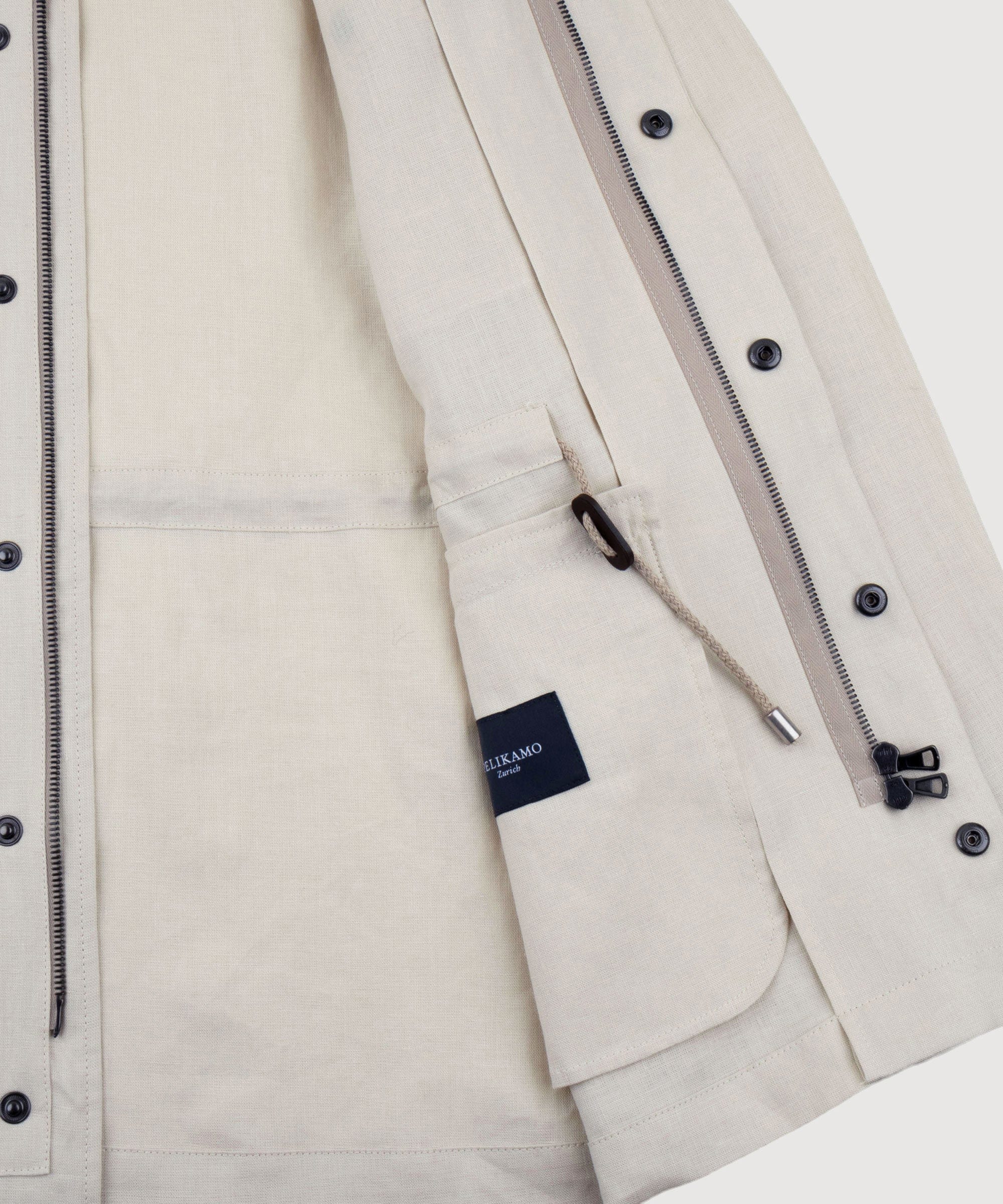 Linen Field Jacket - Image 8