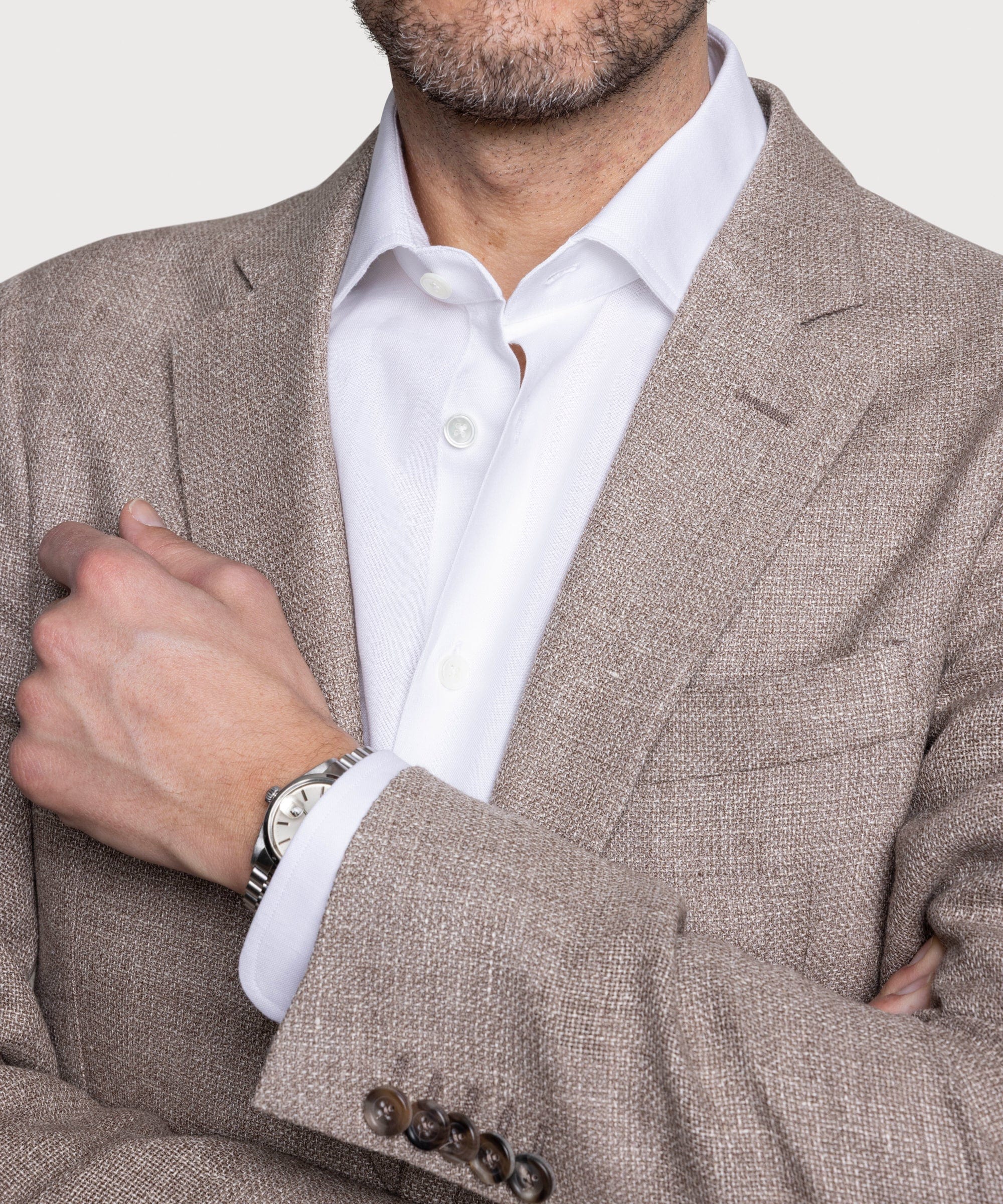 Linen Wool Jacket - Image 3
