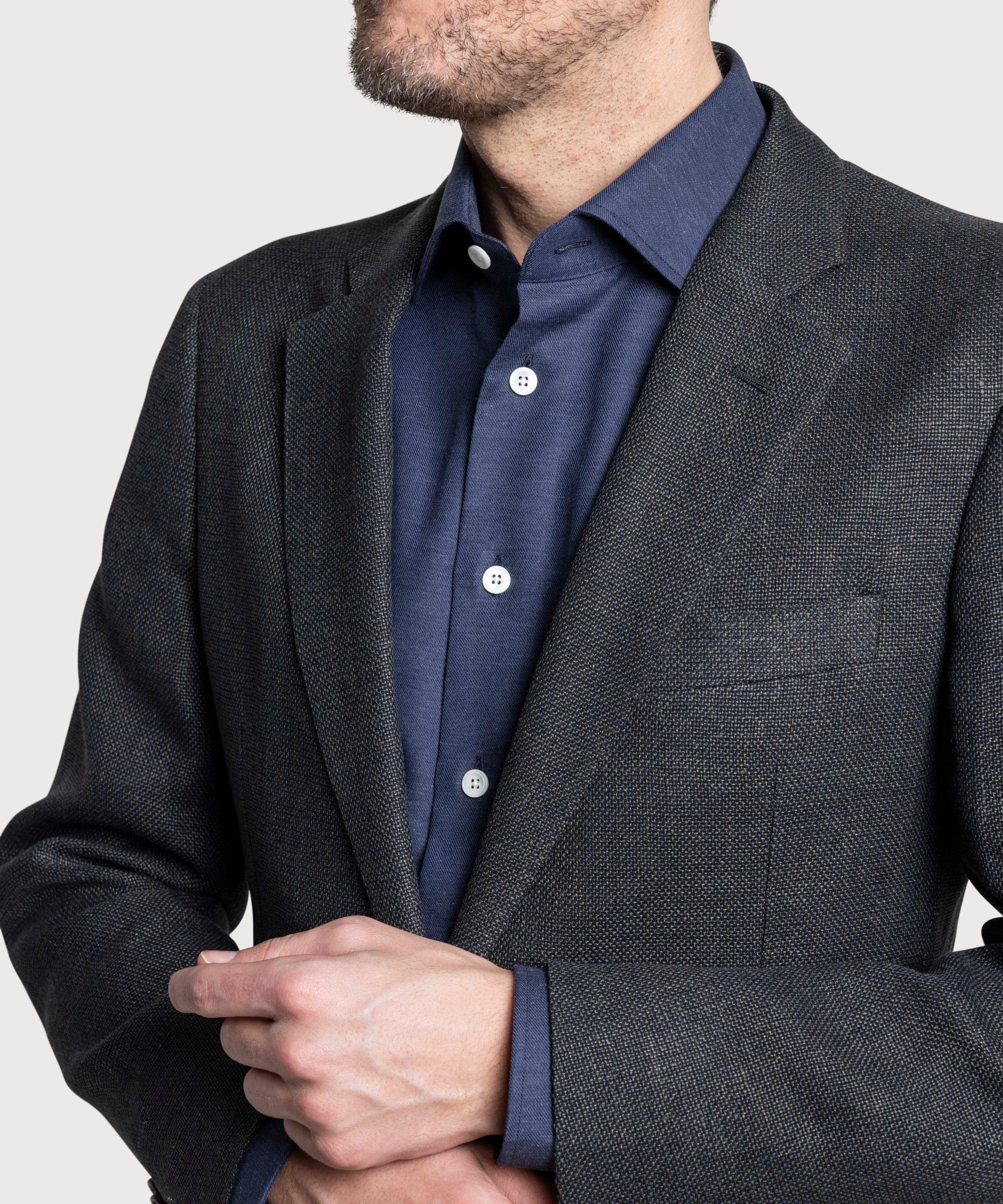 Linen Wool Jacket - Image 8