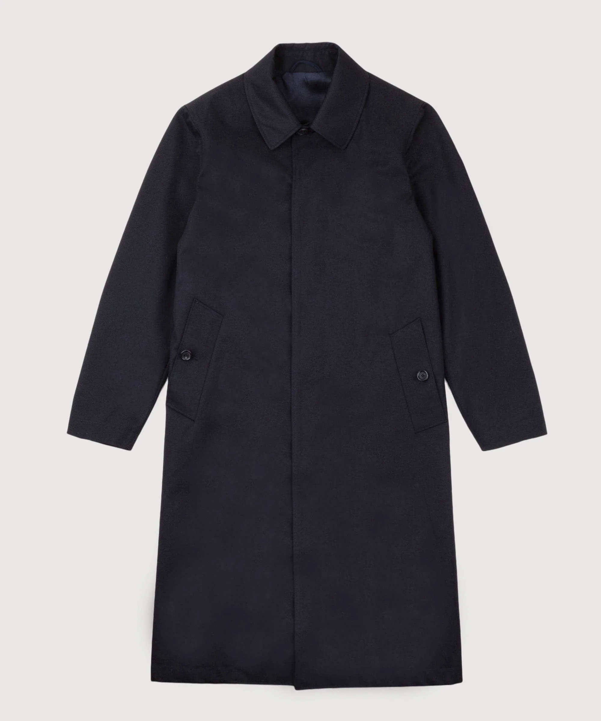Long Twill Raincoat - Image 6