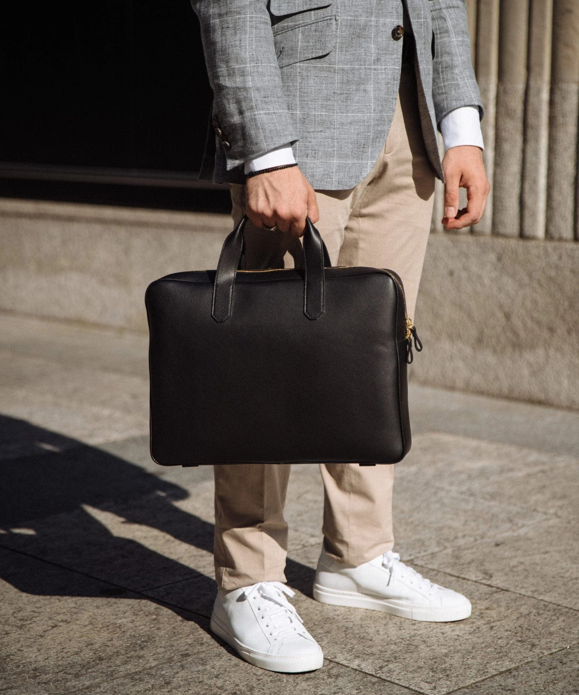 Leather Business Bag - Image 3