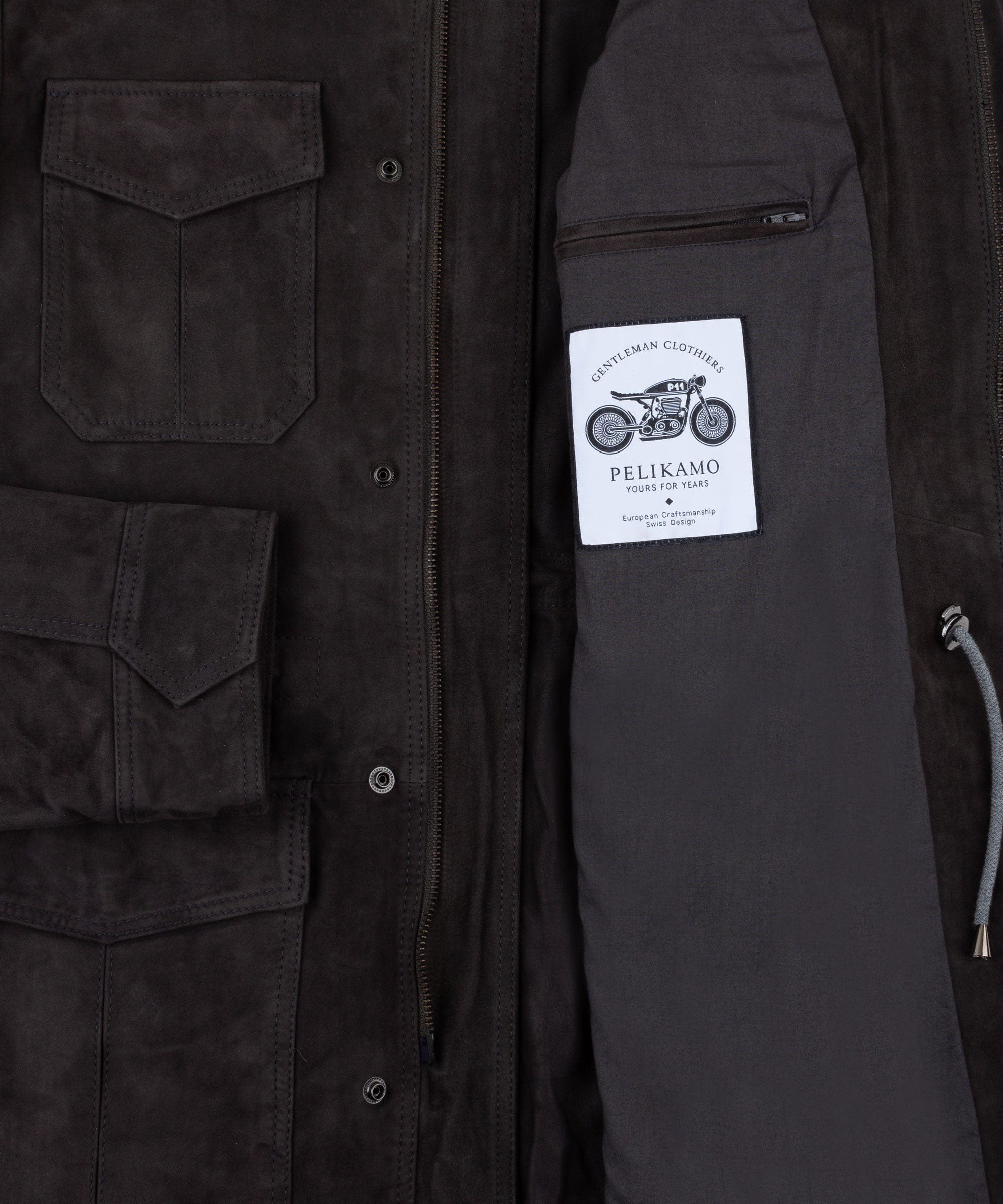 Leather Field Jacket - Image 5