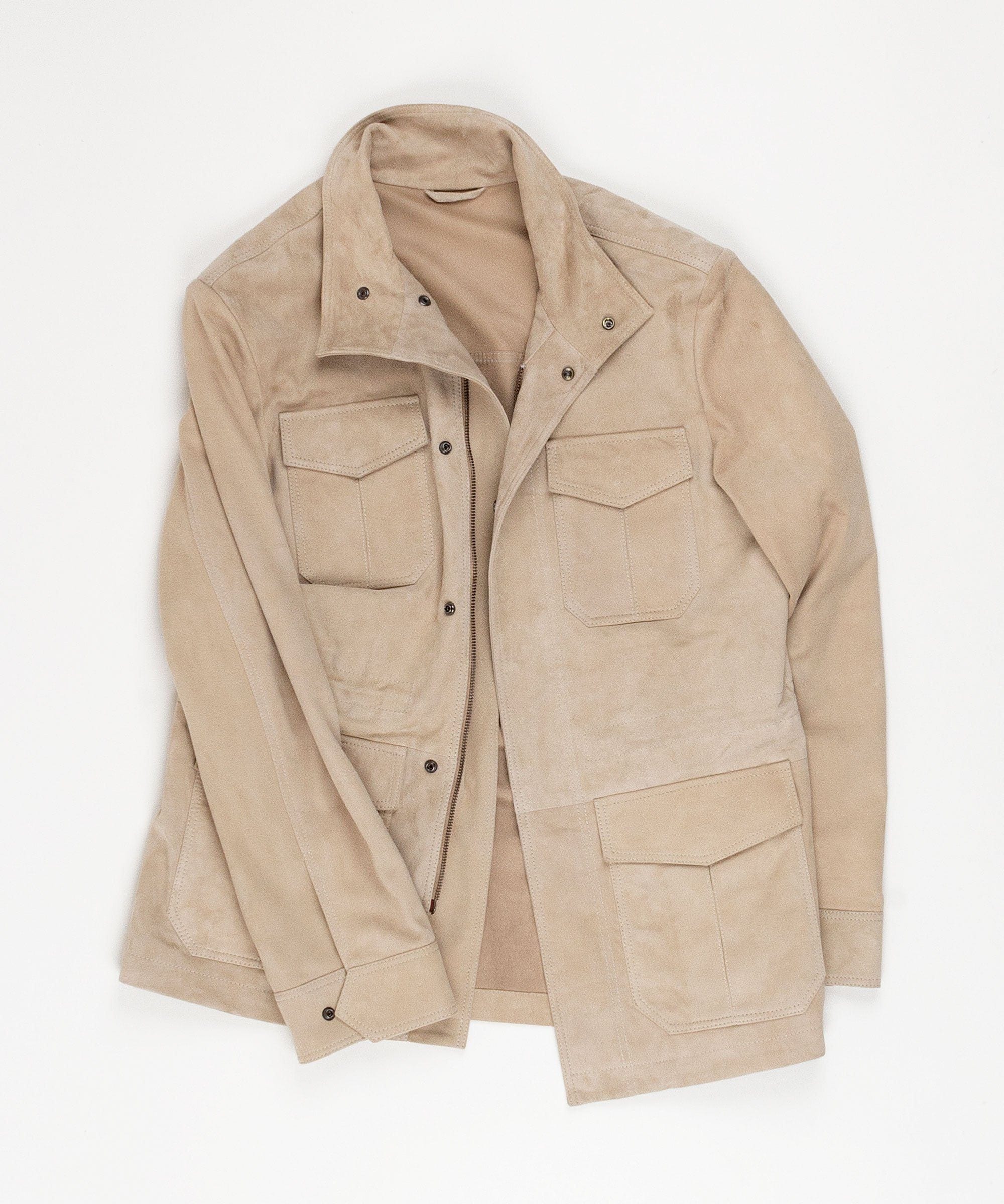 Leather Field Jacket - Image 8