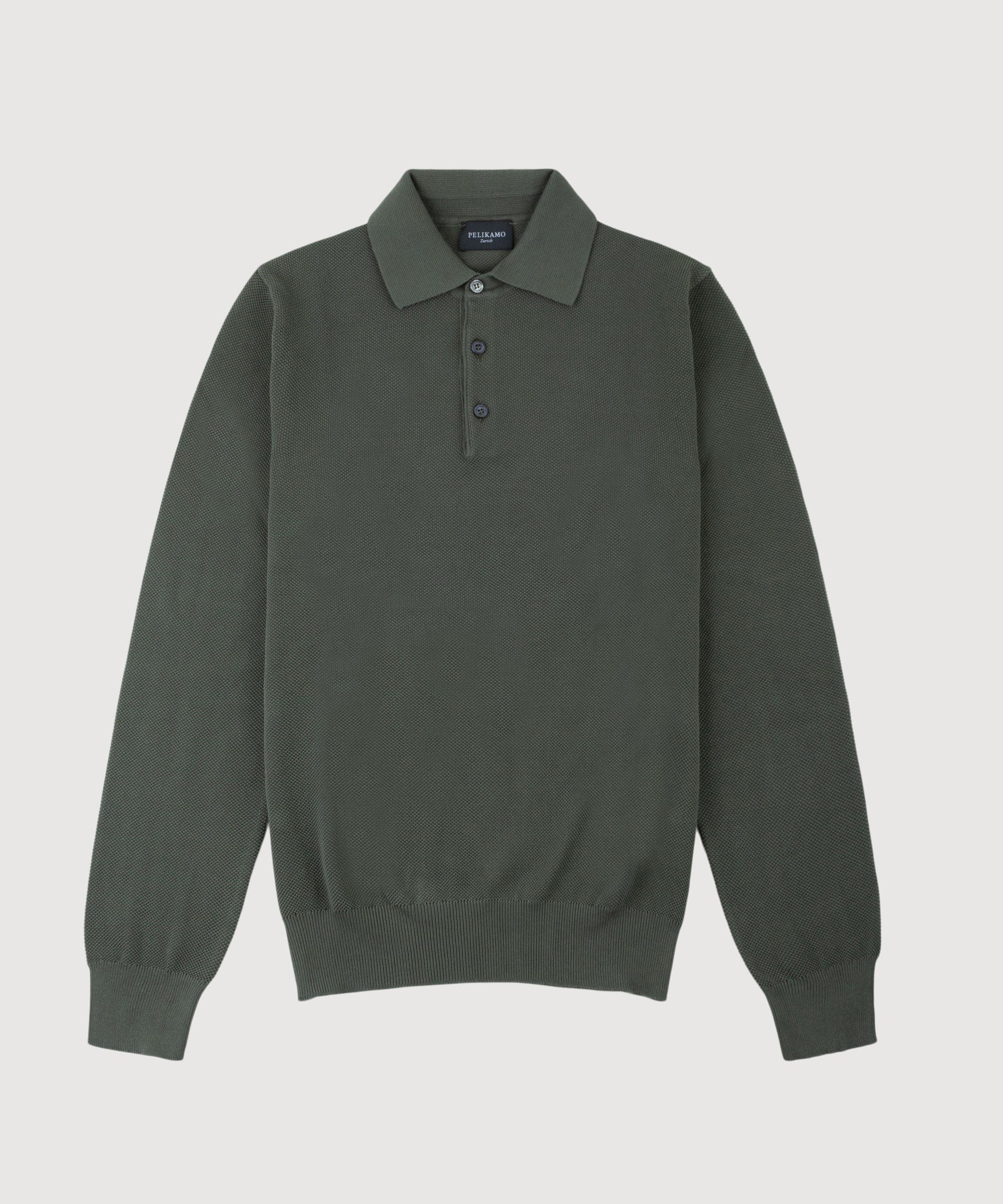 Polo Cotton Pique Sweater - Image 13