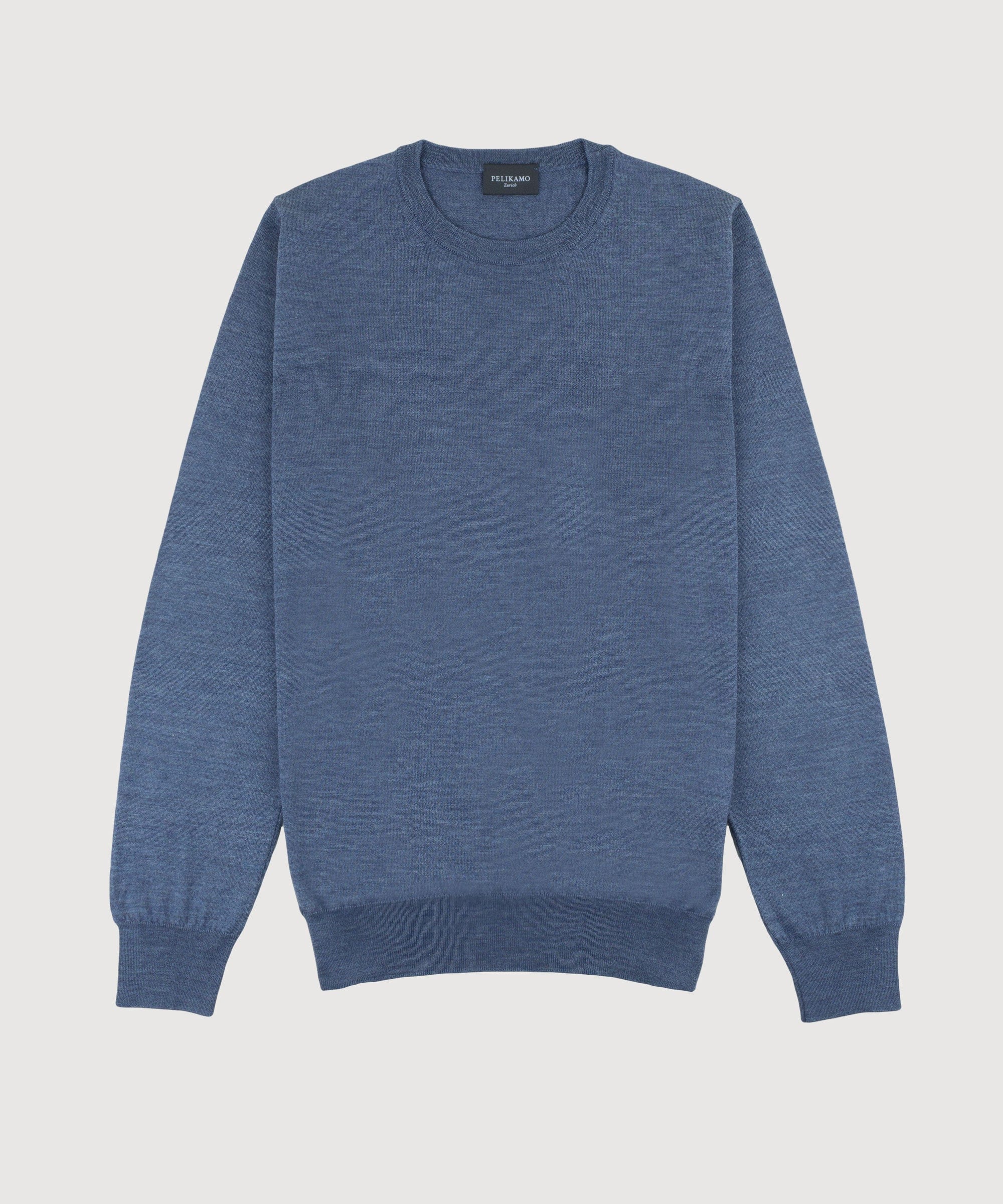 Wool Silk Roundneck Sweater - Image 16