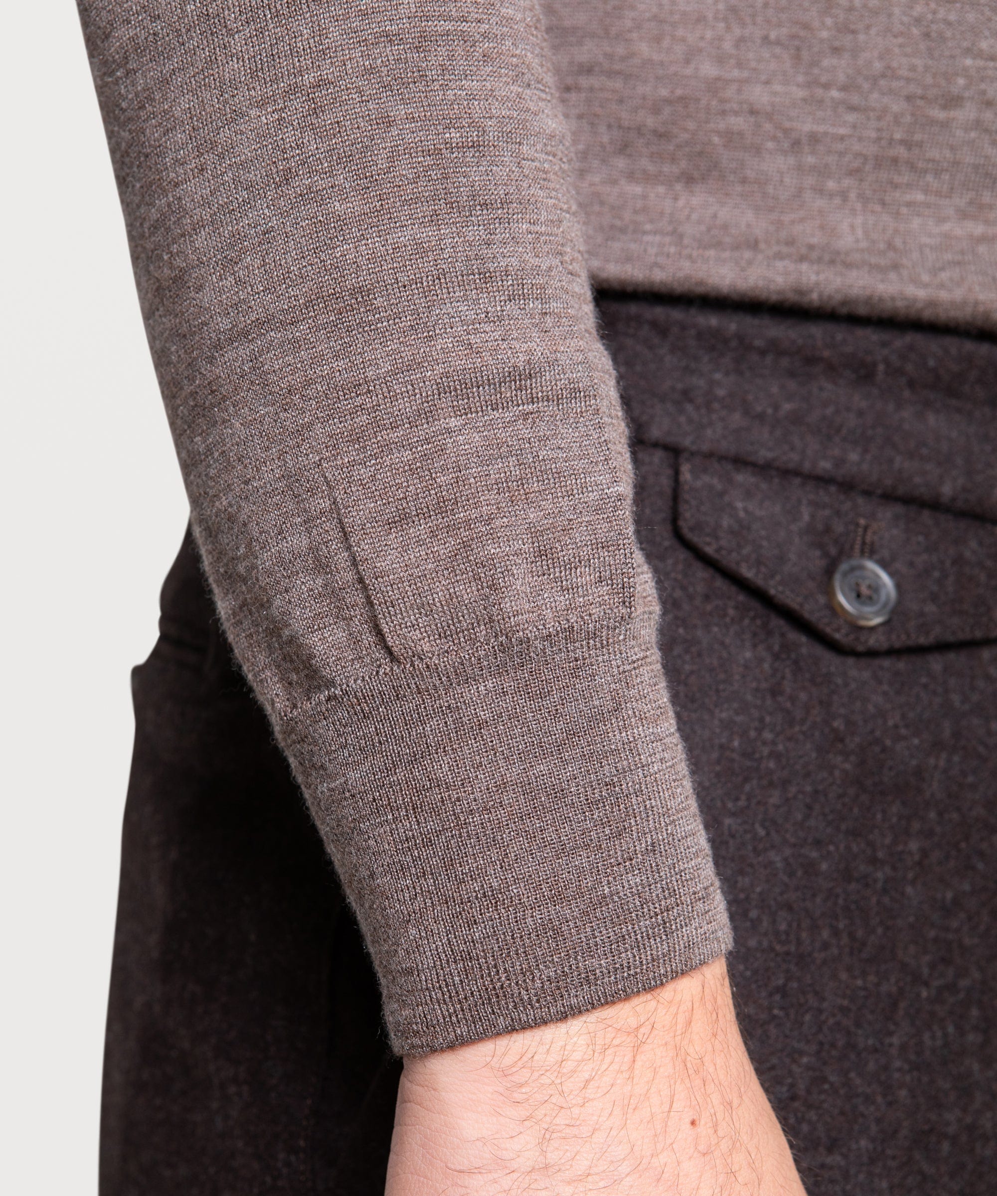 Wool Silk Rollneck Sweater - Image 10