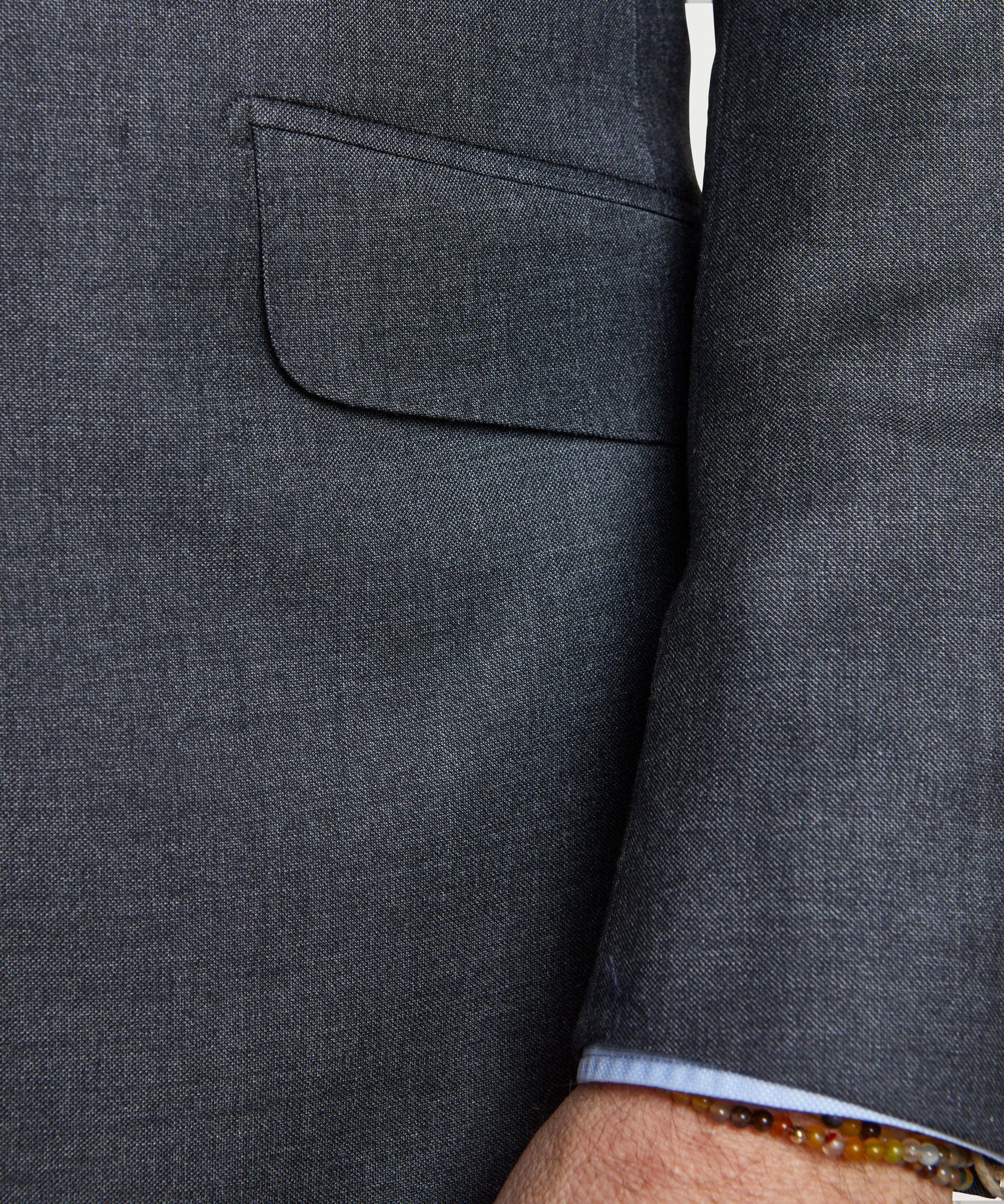 Suit Super 110s Structured Grey - Image 3