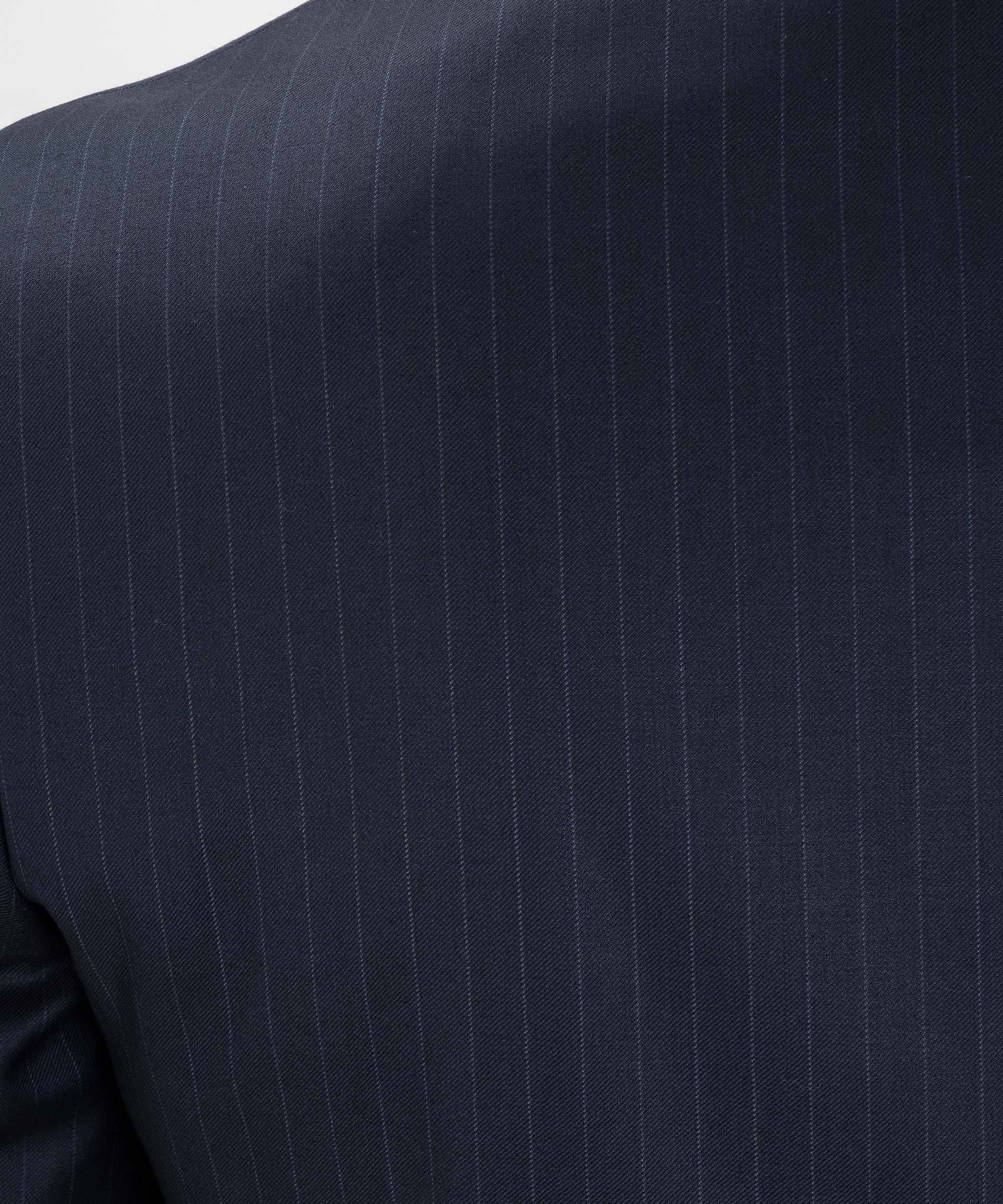 Suit Super 130s Pinstripe Blue - Image 4