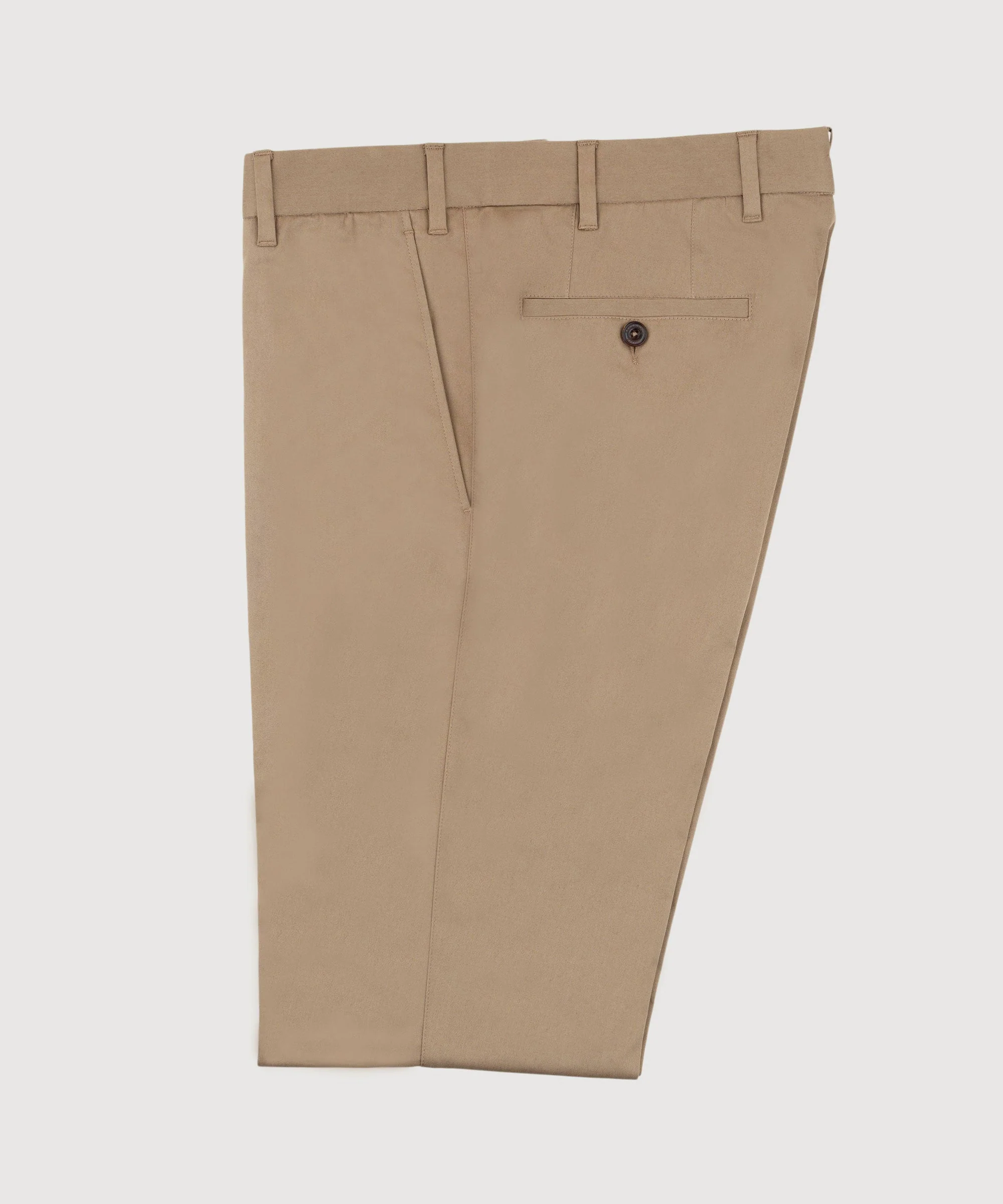 Relaxed Light Cotton Trousers - Image 18