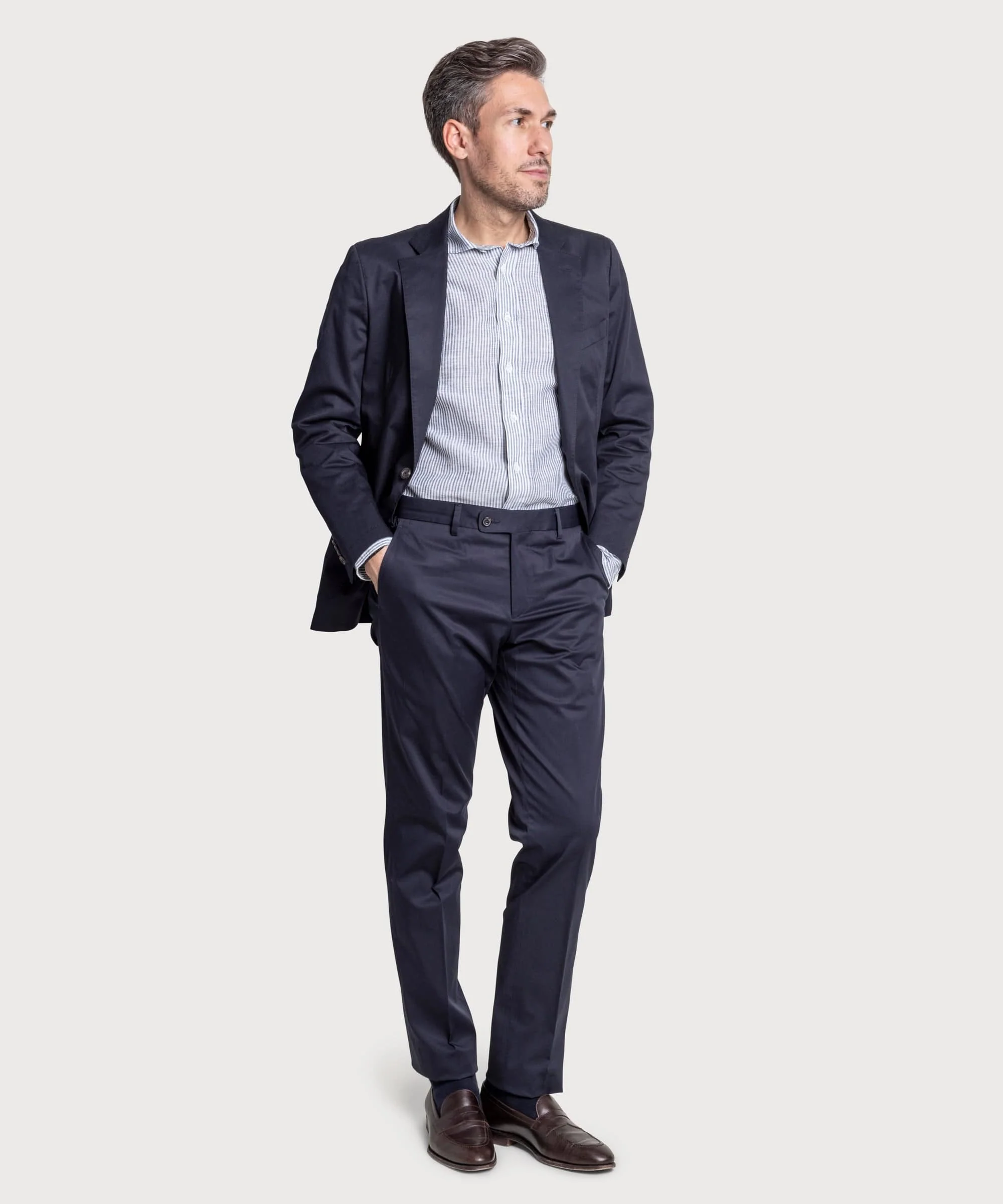 5 Pocket Cotton Trousers - Image 5