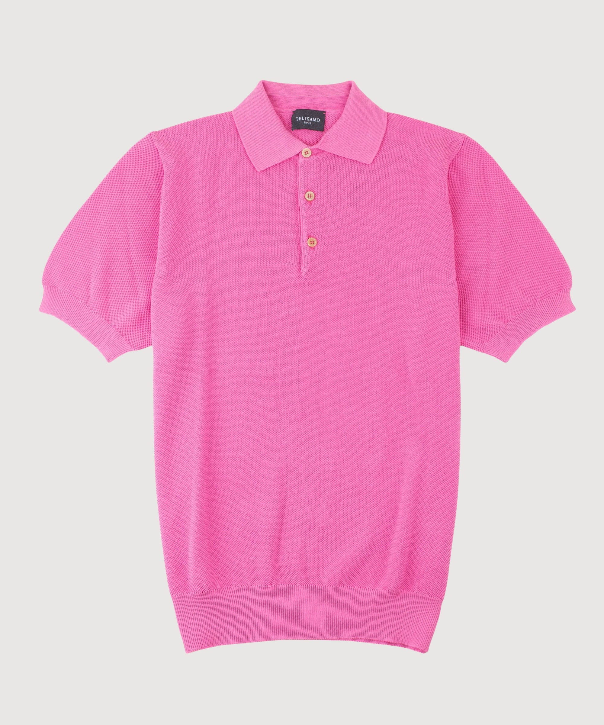Short Sleeve Pique Polo Sweater - Image 18