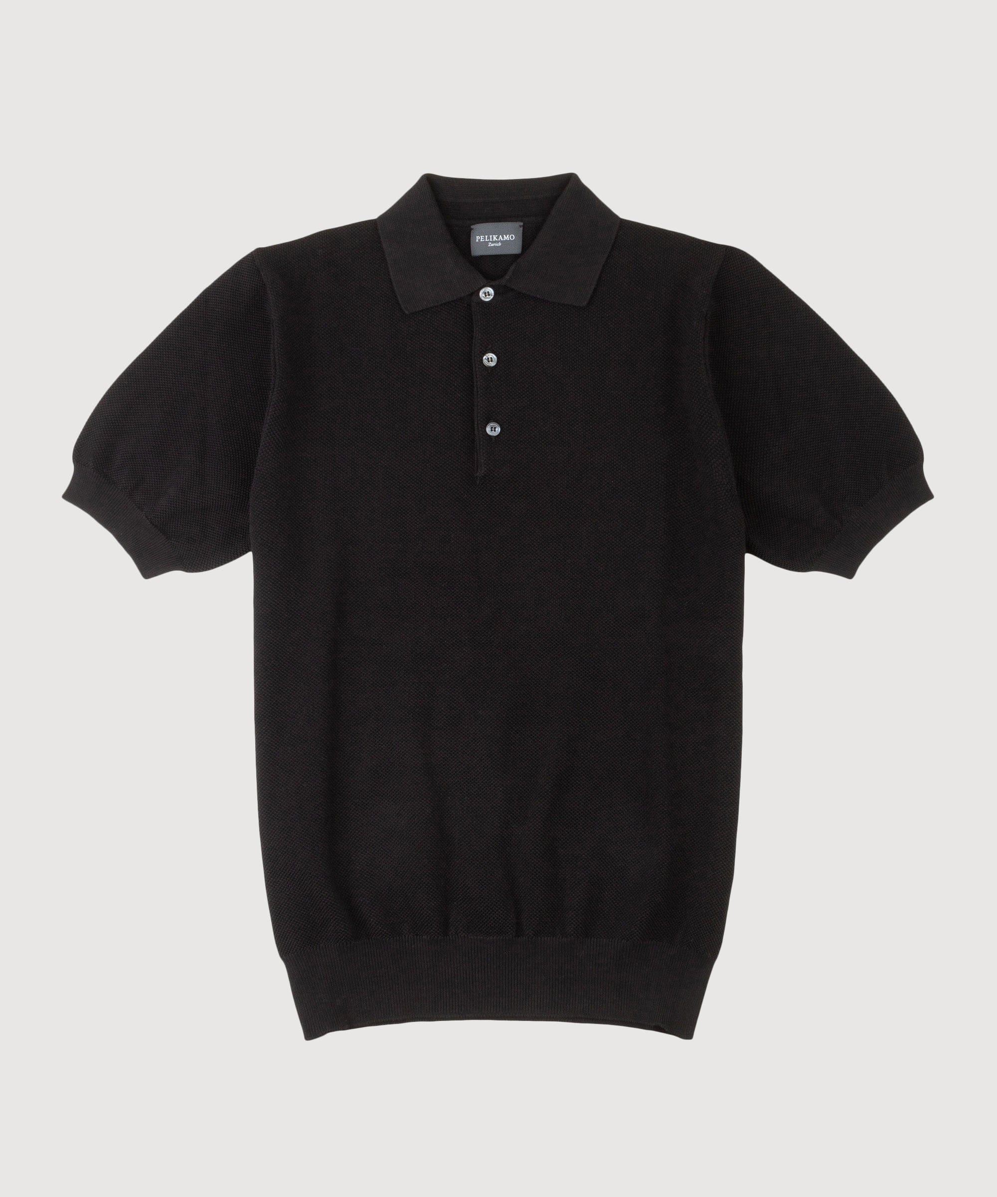 Short Sleeve Pique Polo Sweater - Image 19