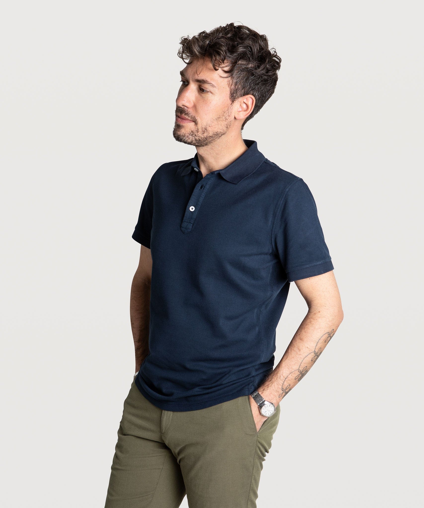 Short Sleeve Polo Shirt - Image 8