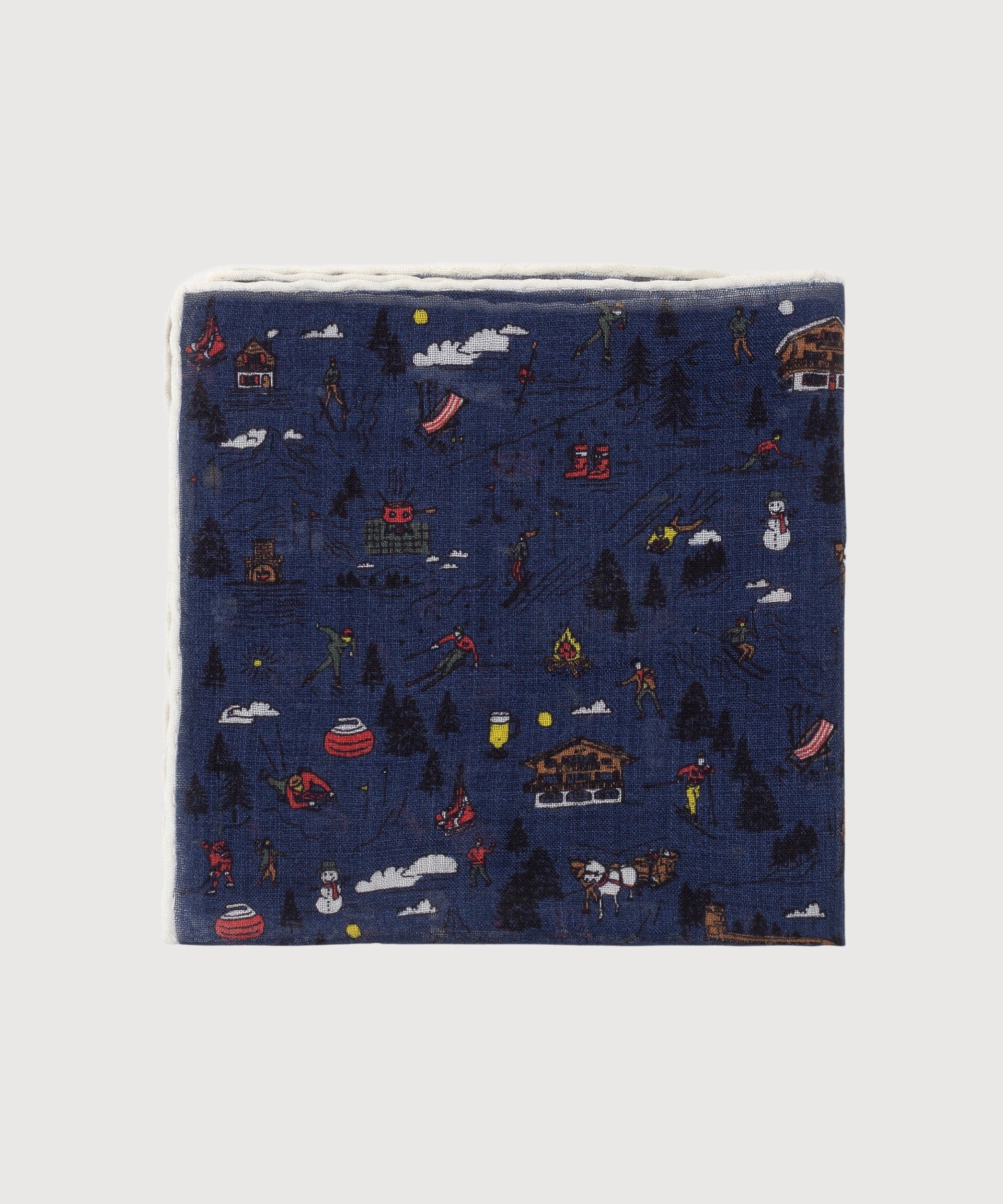 Swiss Winter Pocket Square - Image 3