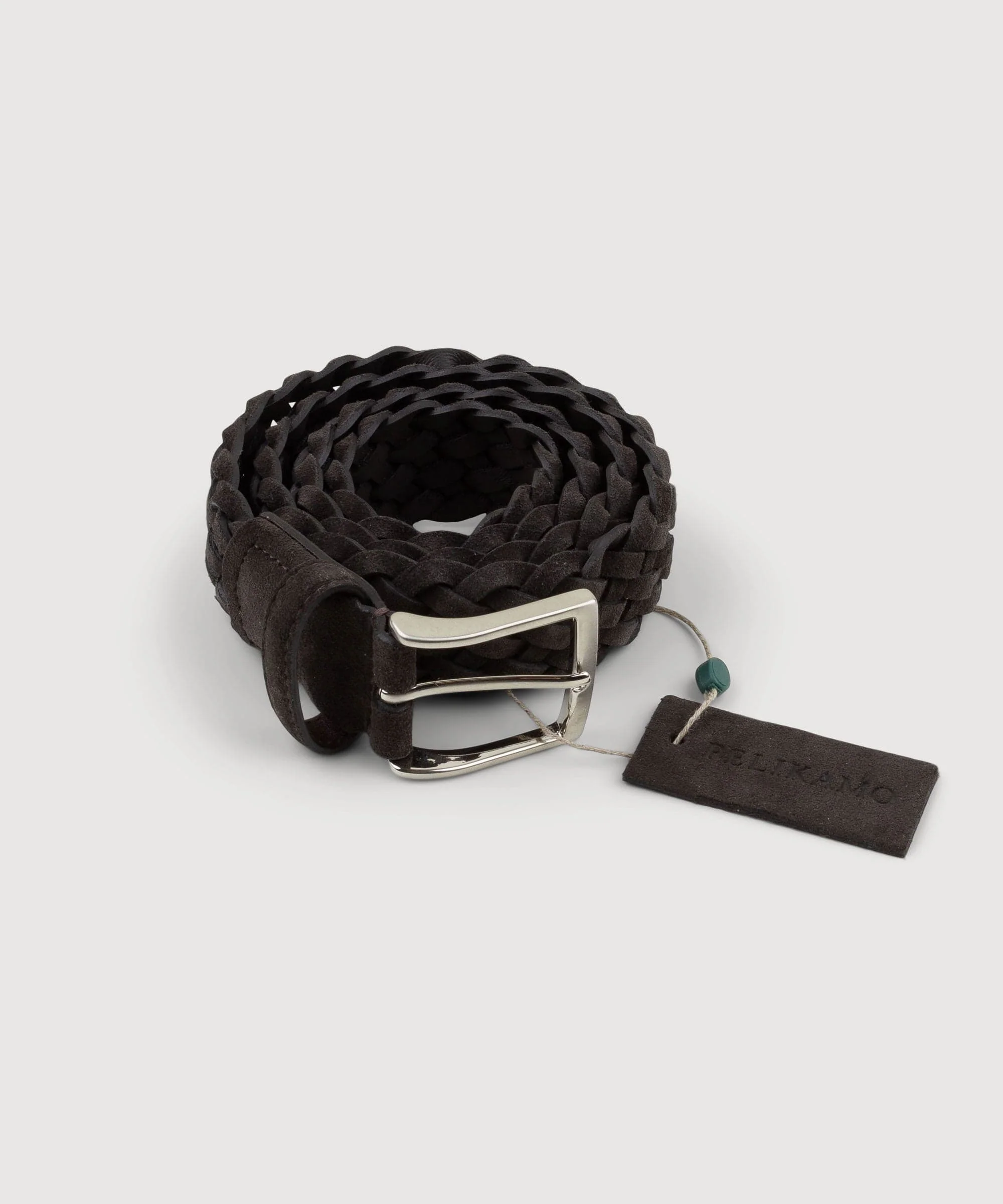 Woven Suede Leather Belt - Image 7
